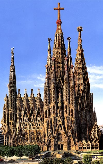 White Buildings … and the Sagrada Familia | The Crimson Rambler